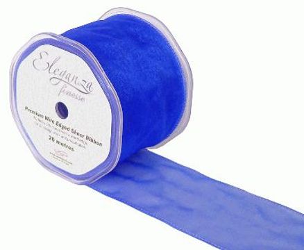 70mm x 20m Royal Blue - Ribbons